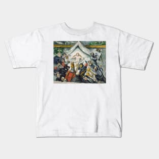 The Eternal Feminine by Paul Cezanne Kids T-Shirt